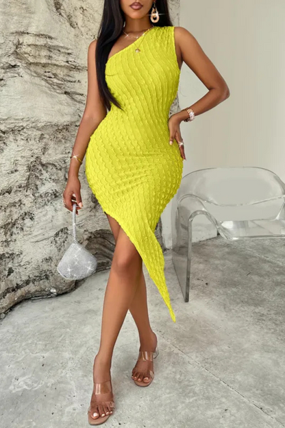 Lunelle | Slant Fit Wrap Hip Kleid