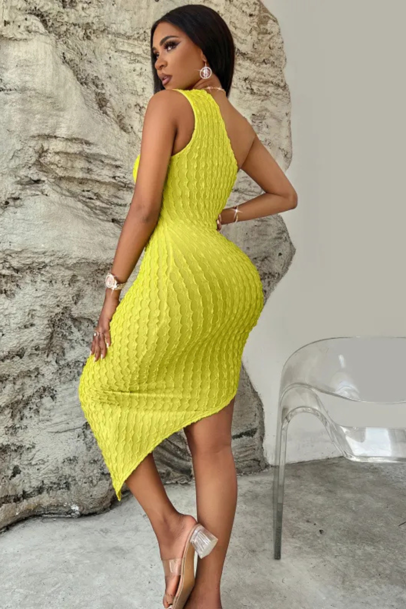 Lunelle | Slant Fit Wrap Hip Kleid
