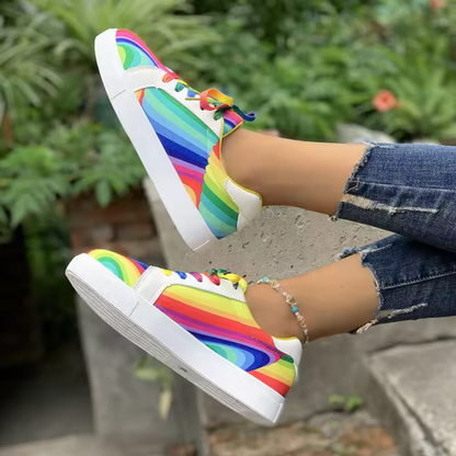Luna | Lässige bedruckte Turnschuhe