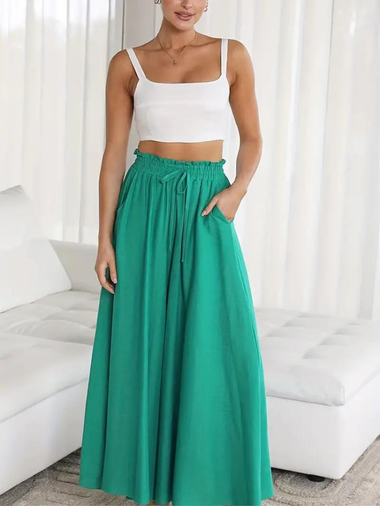 Damenhosen mit hoher Taille