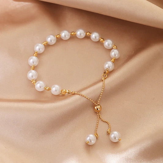 Verstellbares Perlenarmband | Ein schönes Armband