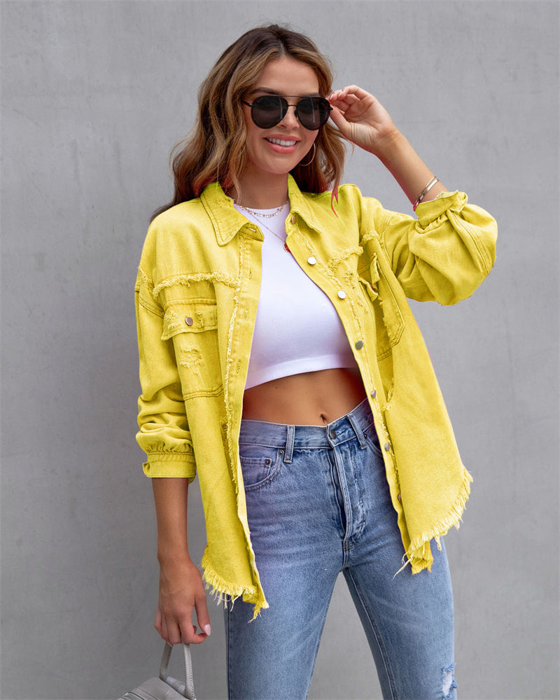 Jasmine - stylische lässige Jeansjacke