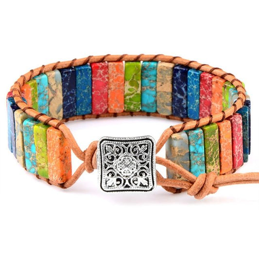 Mystic Journey Tibetan Rainbow Bracelet | Ein farbenfrohes Accessoire!