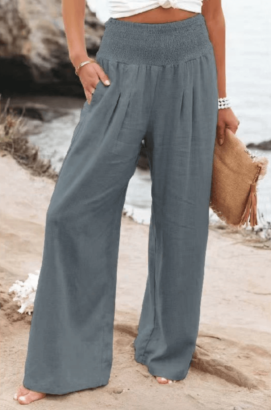 Clara - Elegante und bequeme Palazzo Hose für Frauen
