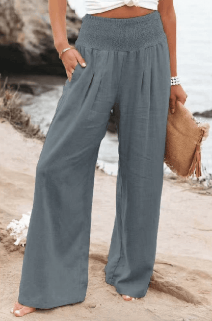 Clara - Elegante und bequeme Palazzo Hose für Frauen