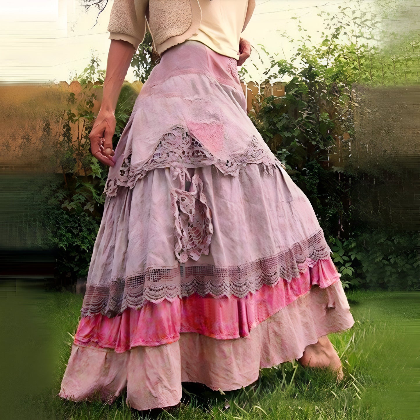 Irmina | Elegantes Boho-Maxikleid
