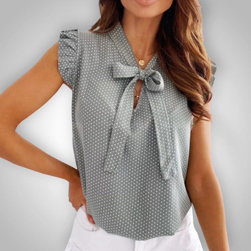 Bluse mit Schmetterlingsdruck | Sommermode für Frauen