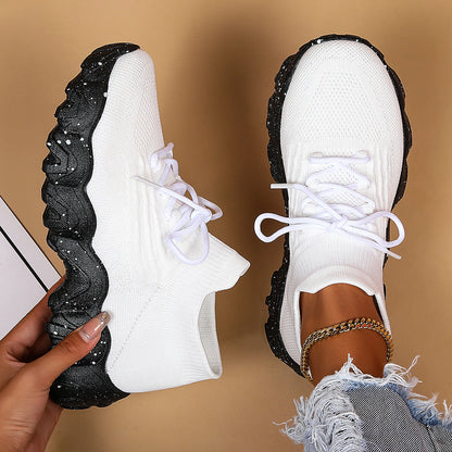 Atmungsaktive Damen-Sneakers aus Stoff