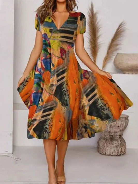 Elegantes hochwertiges Kleid