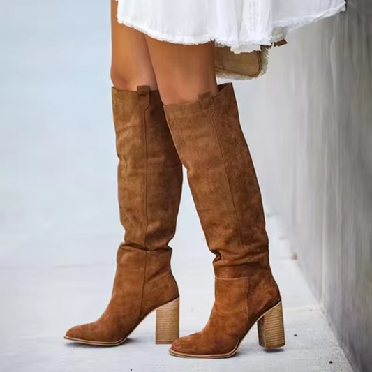 Mateja - Elegante kniehohe Stiefel