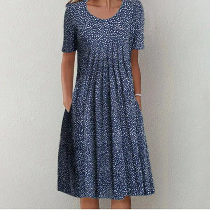 Maura - Elegantes Baumwollkleid