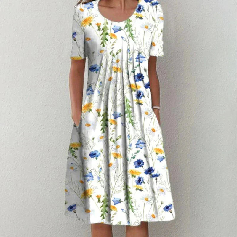 Maura - Elegantes Baumwollkleid