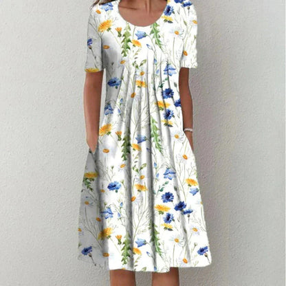 Maura - Elegantes Baumwollkleid
