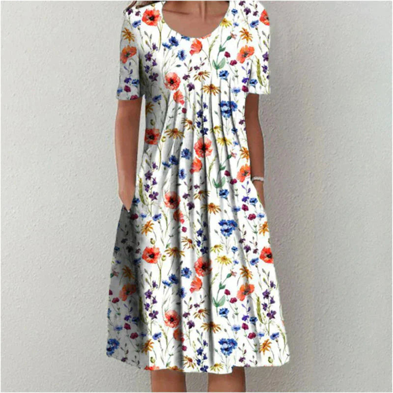Maura - Elegantes Baumwollkleid