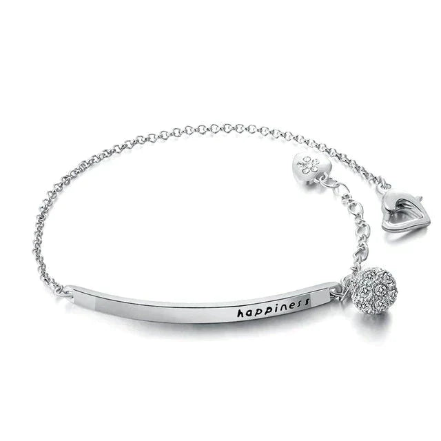 Silber Glücksarmband