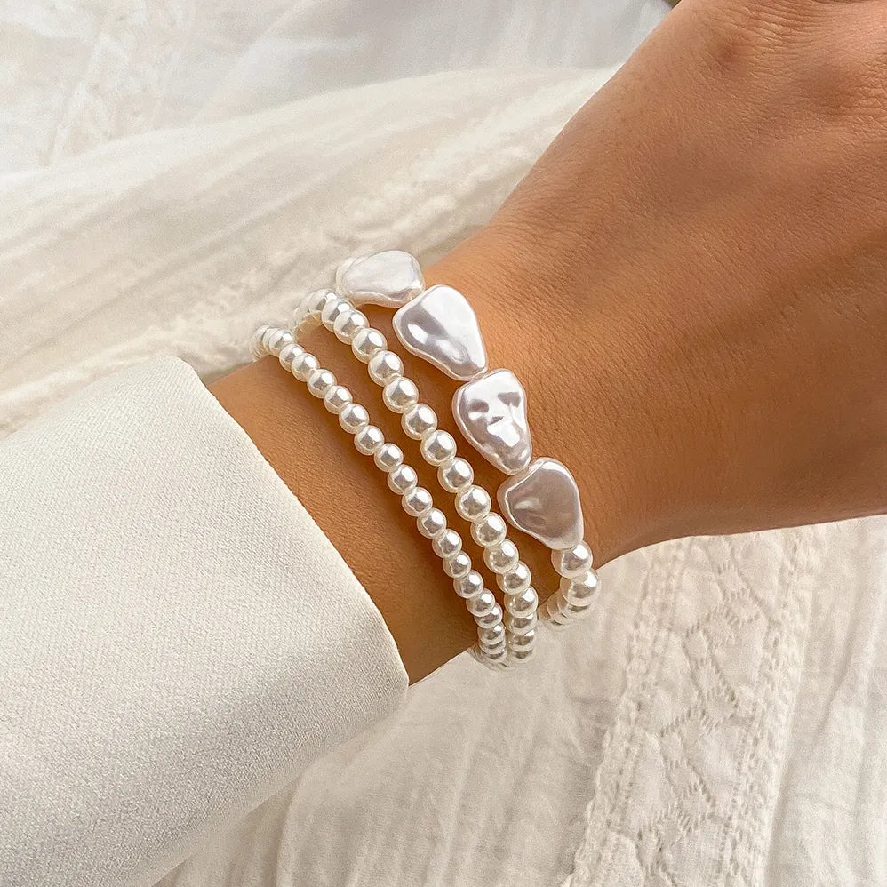 Geschichtetes Perlenarmband | Man kann nie genug Perlen tragen