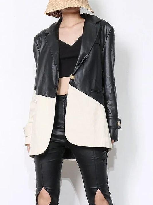 Lena PU-Lederjacke | Elegant & funktional