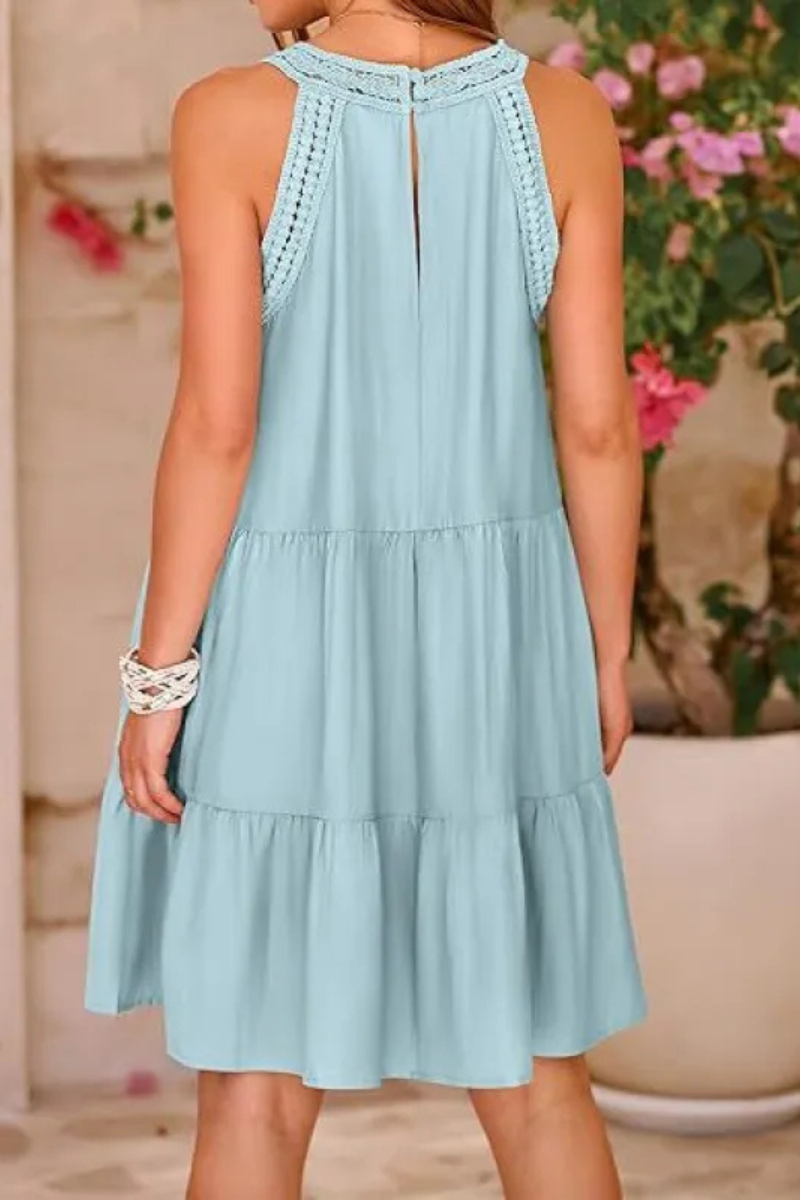 Meliora | Sommer Neckholder-Kleid in A-Linie