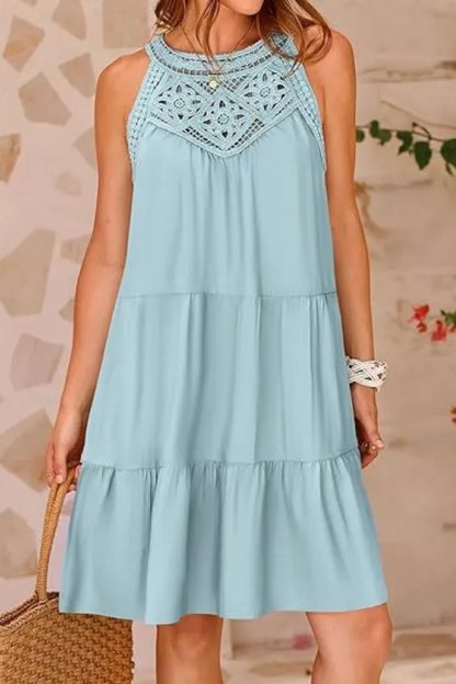Meliora | Sommer Neckholder-Kleid in A-Linie