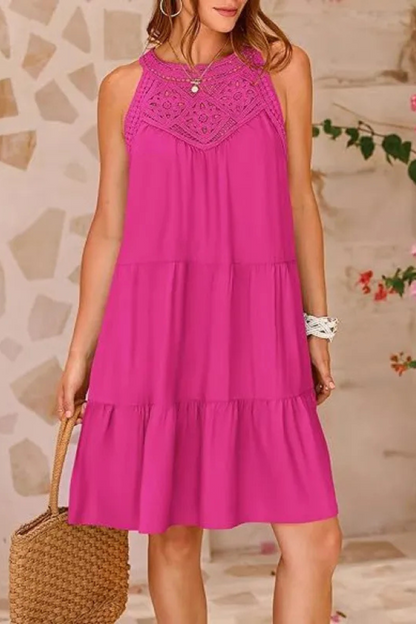 Meliora | Sommer Neckholder-Kleid in A-Linie