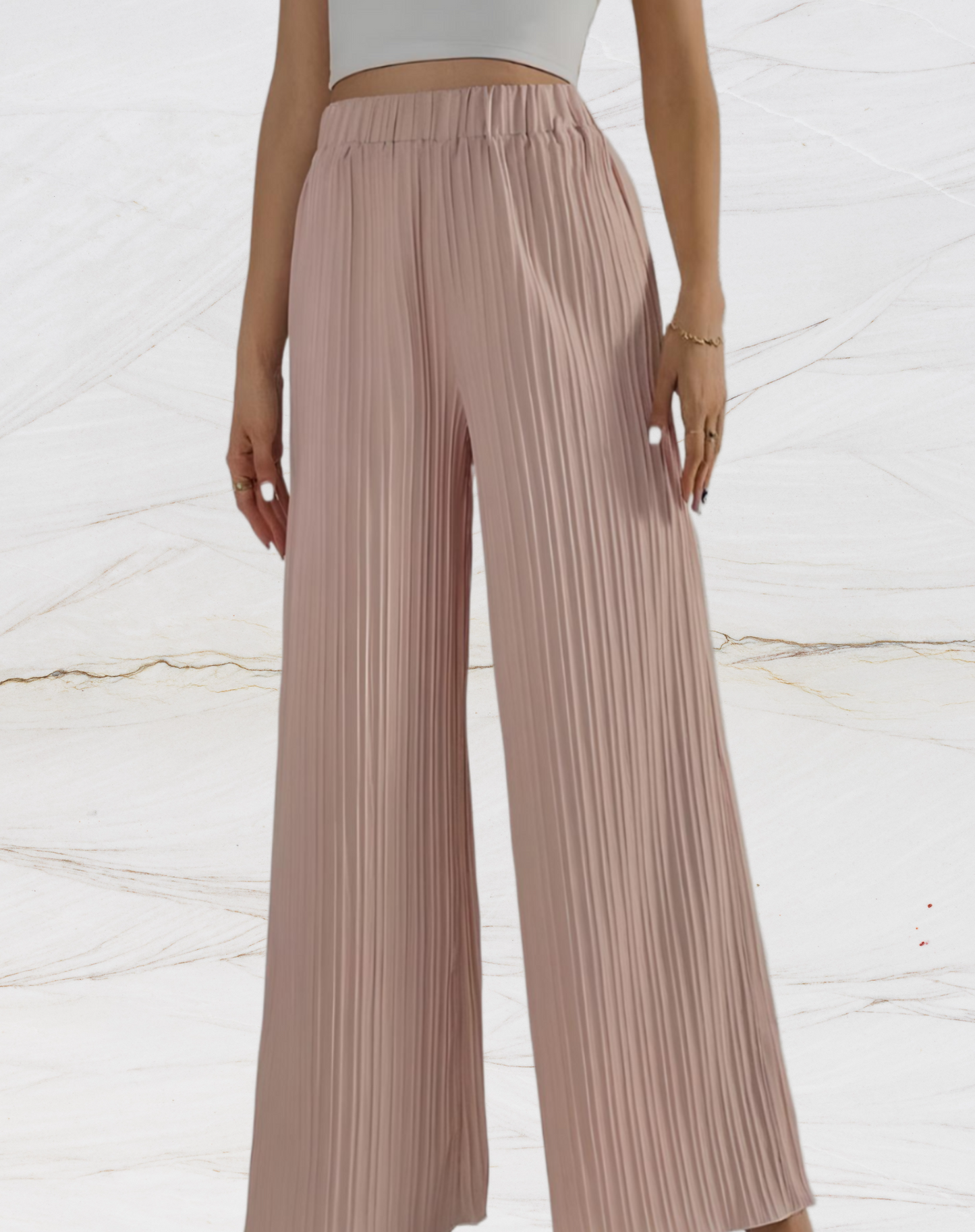 Chloé - Weite Hose mit horizontalem Futter