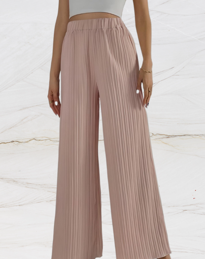 Chloé - Weite Hose mit horizontalem Futter