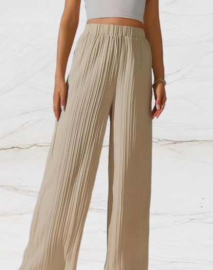 Chloé - Weite Hose mit horizontalem Futter
