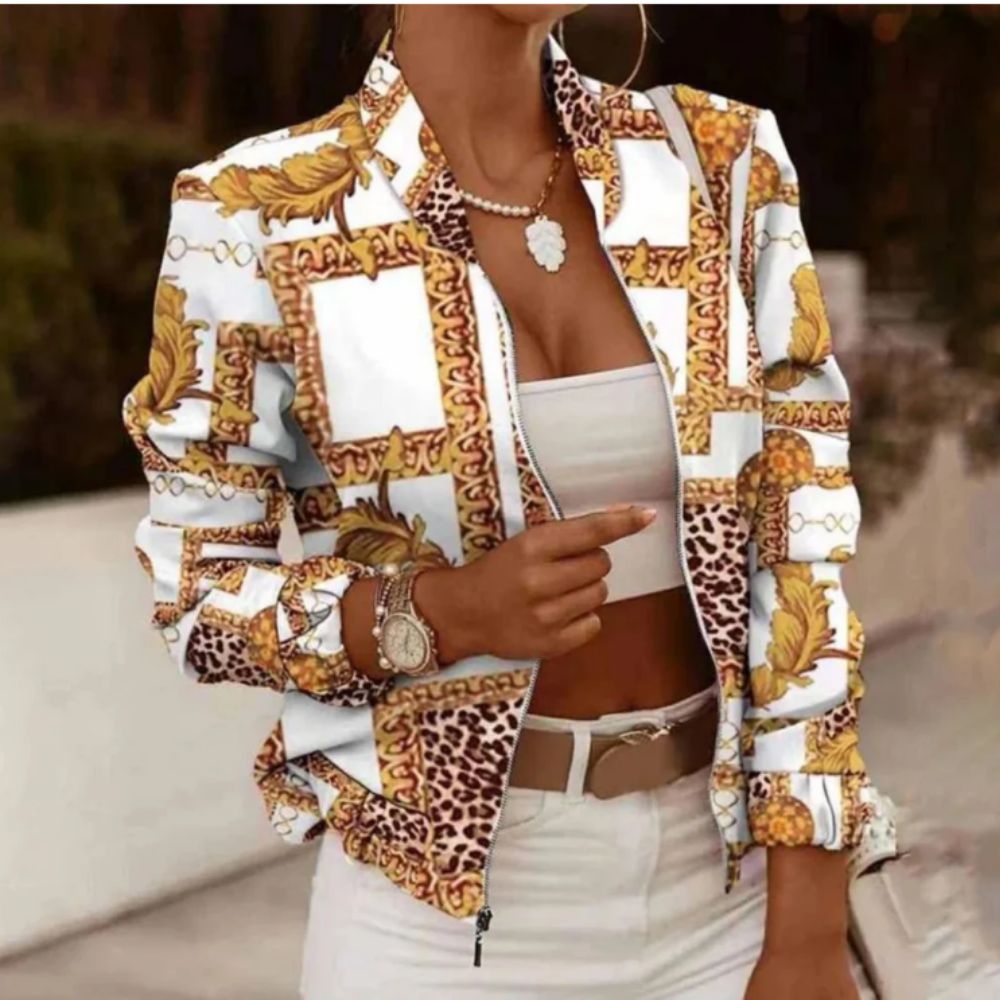 Georgie - elegante bedruckte Sommerjacke