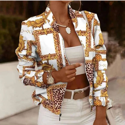 Georgie - elegante bedruckte Sommerjacke