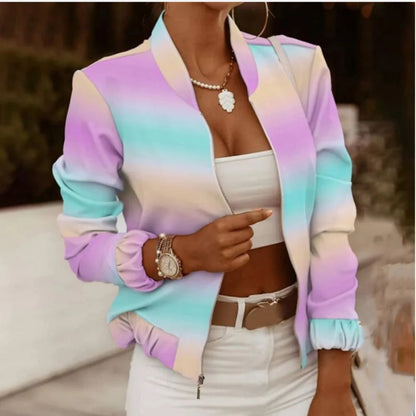 Georgie - elegante bedruckte Sommerjacke