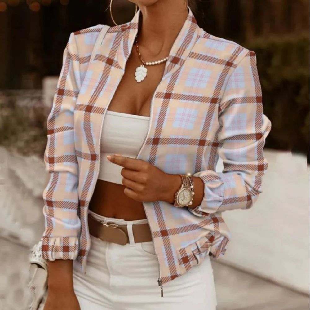 Georgie - elegante bedruckte Sommerjacke