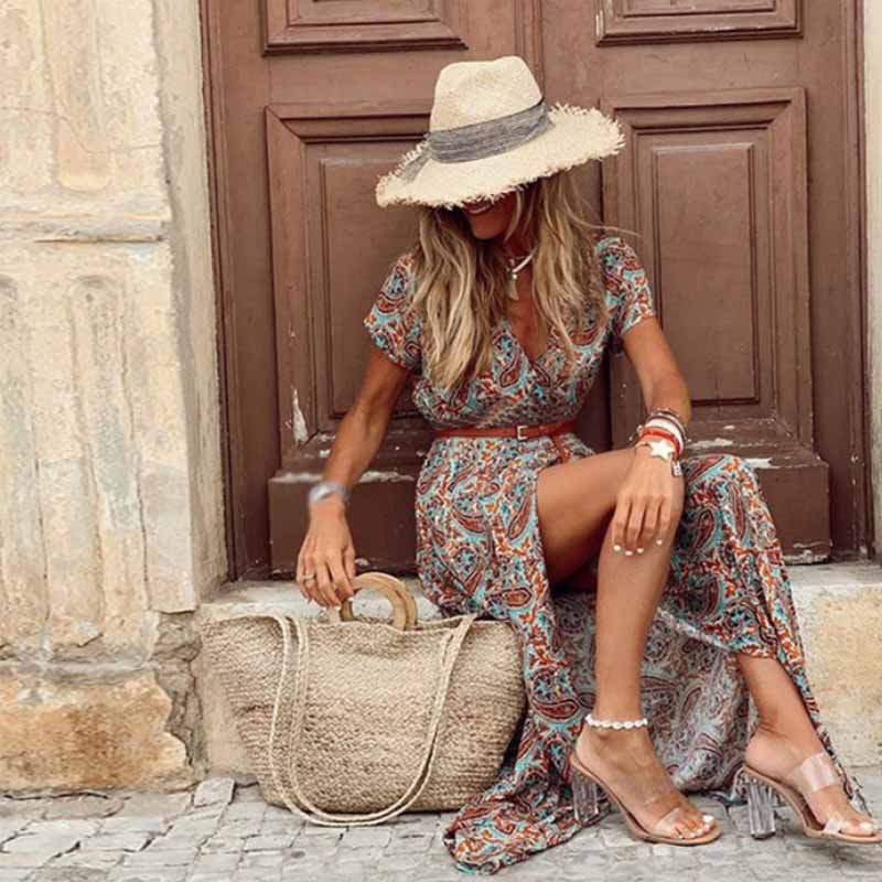 BOHO KLEID FÜR FRAUEN