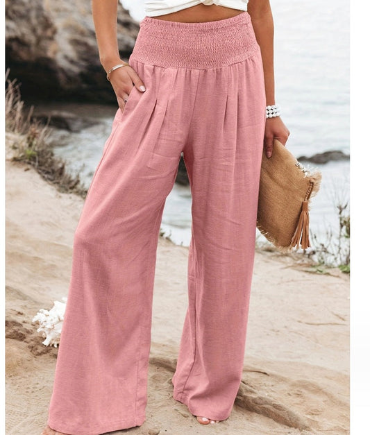 Clara - Elegante und bequeme Palazzo Hose für Frauen