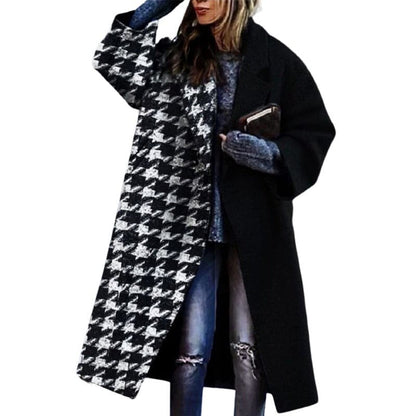 Milla - Langer Wollmantel für Damen