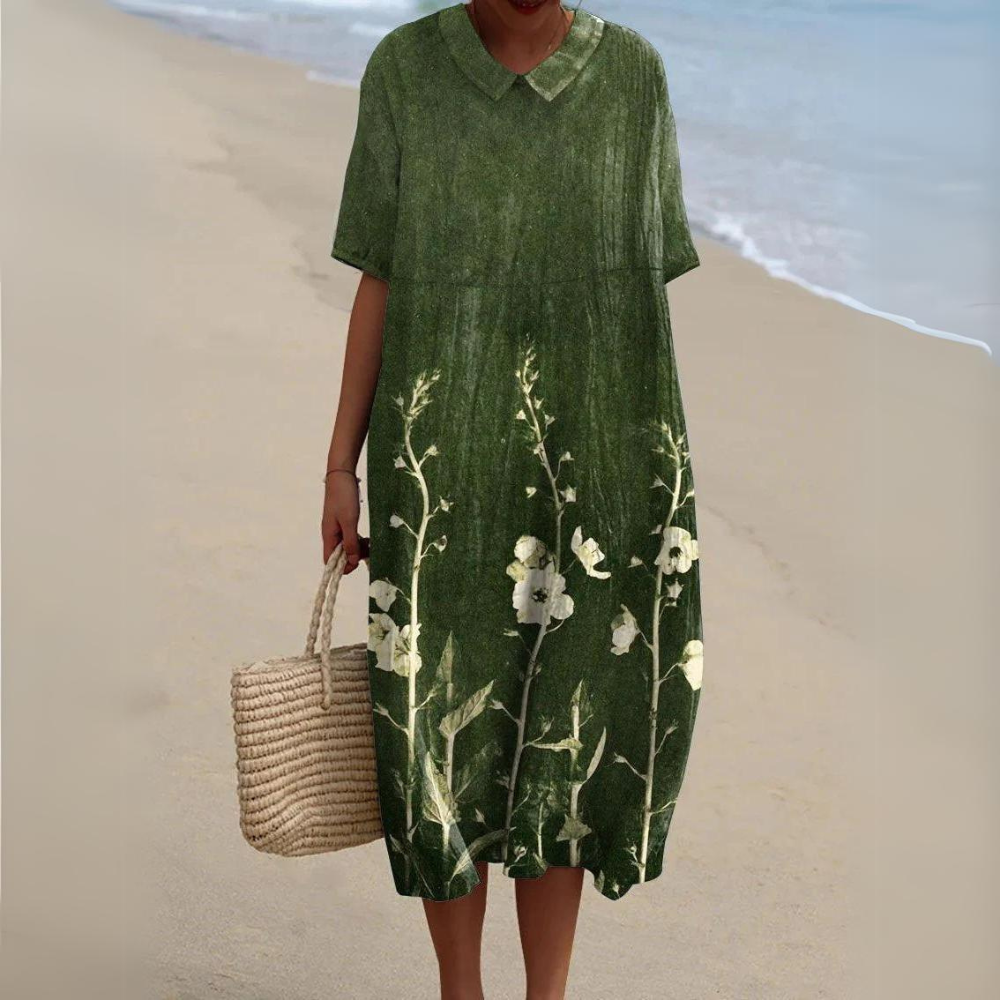 Sylvie - Sommerkleid aus farbiger Baumwolle