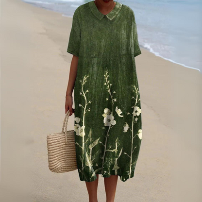 Sylvie - Sommerkleid aus farbiger Baumwolle
