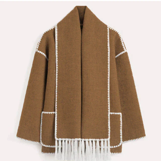Ysa - Schicker Statement-Wintermantel mit String-Detail