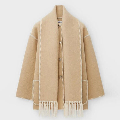 Ysa - Schicker Statement-Wintermantel mit String-Detail