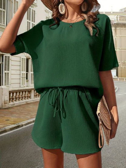 Veil - Stylisches und bequemes zweiteiliges Sommer-Set für Frauen