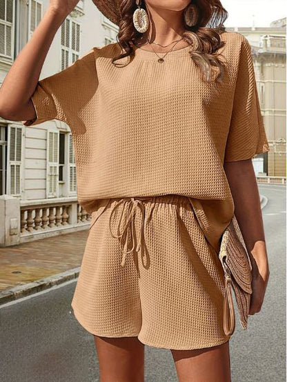 Veil - Stylisches und bequemes zweiteiliges Sommer-Set für Frauen
