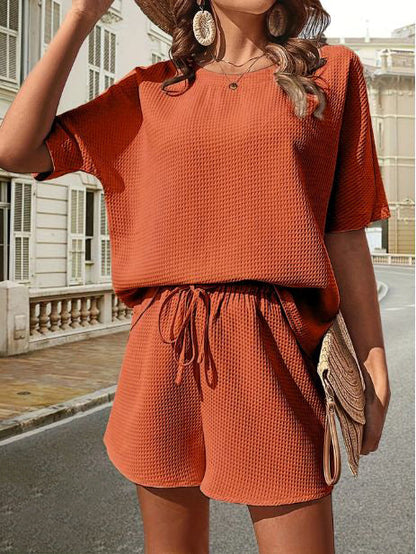 Veil - Stylisches und bequemes zweiteiliges Sommer-Set für Frauen