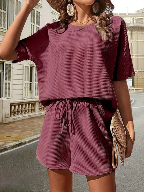 Veil - Stylisches und bequemes zweiteiliges Sommer-Set für Frauen