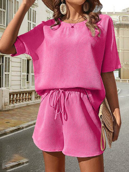 Veil - Stylisches und bequemes zweiteiliges Sommer-Set für Frauen