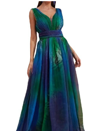 Monica - Elegantes Maxikleid