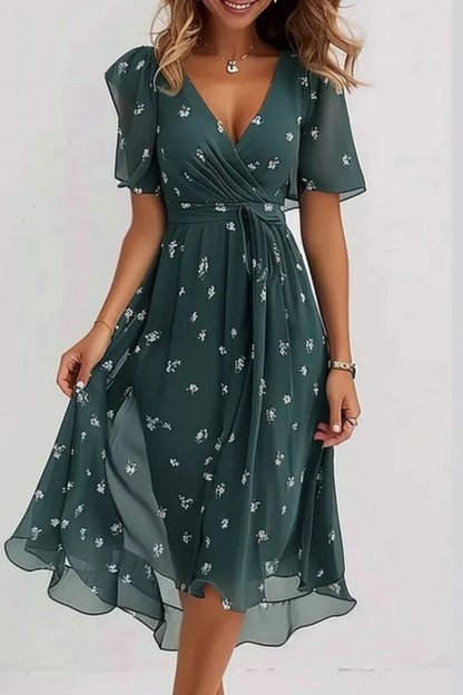 Monroe | Sommer Elegantes Chiffon Kleid