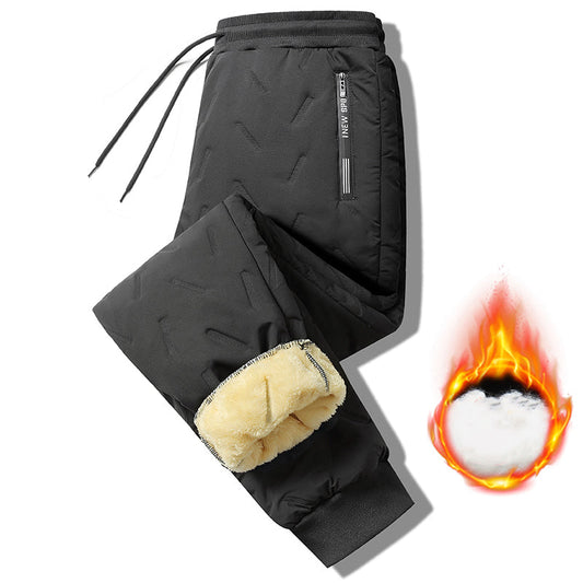 Jens | Warme, dicke Lammfell-Jogginghose für Damen