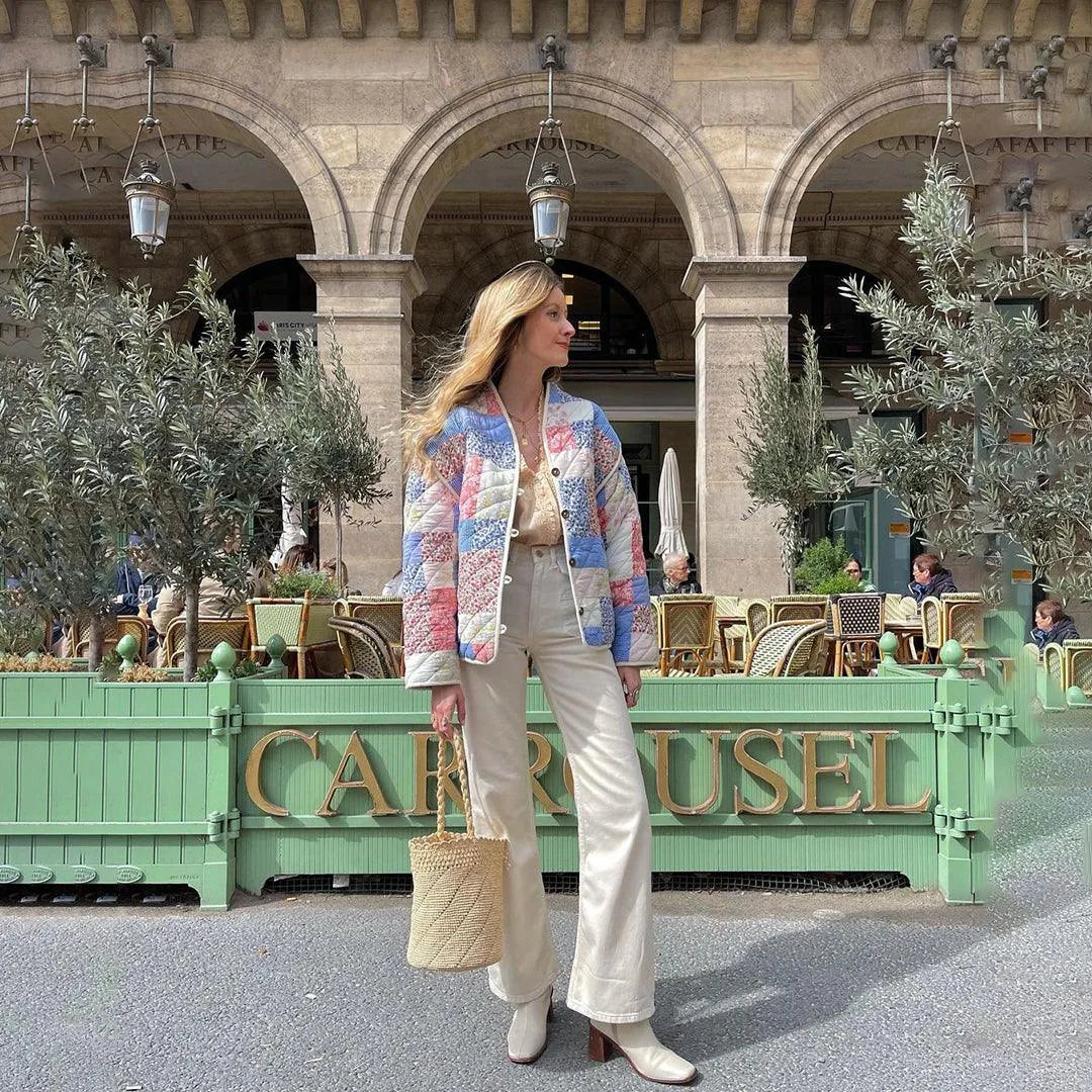 Jacke - Elegant - Kräftige Farben, einzigartiges Design - Perfekt für Frühling und Sommer