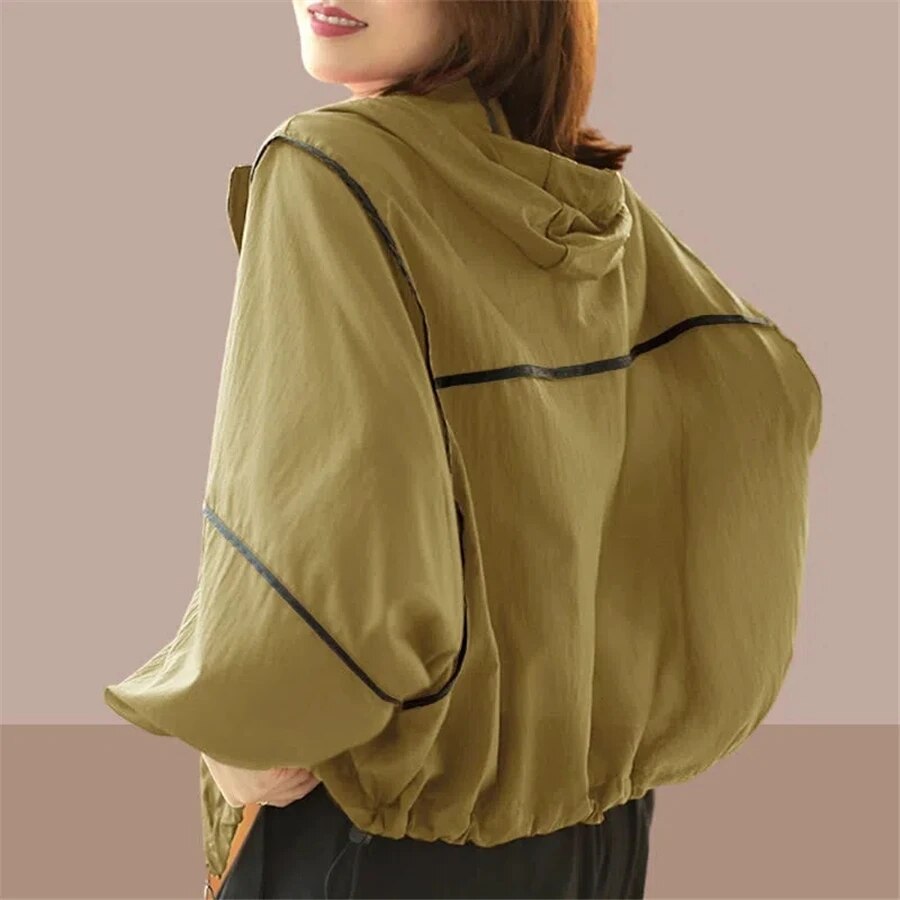 Danya - Luftige Sommer-Kapuzenjacke