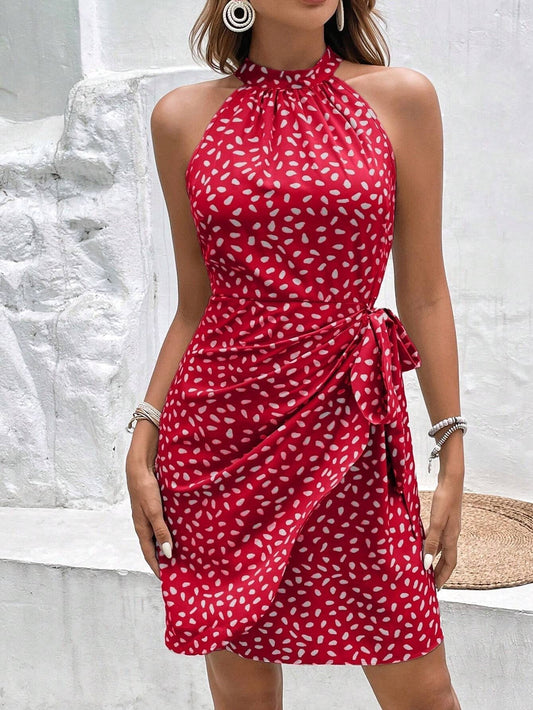 CM | Stylisches Bandkleid mit Schleifendetail