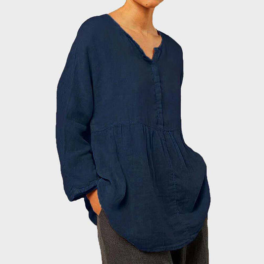 ENIKO - Elegante Bluse in großen Größen